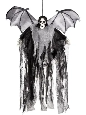 Halloween vliegend skelet hangend